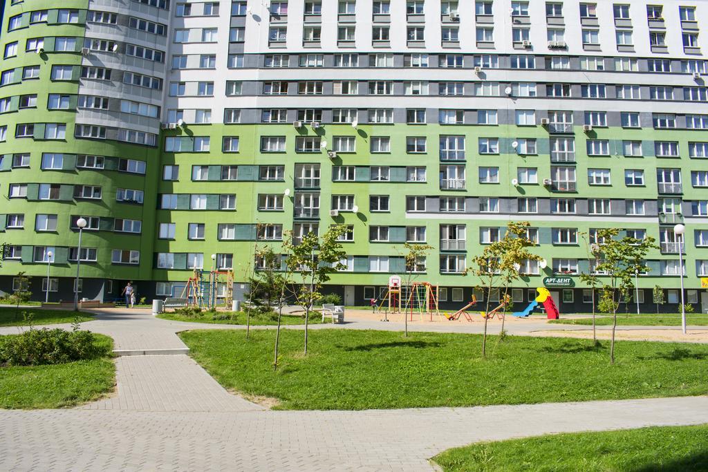 Jacuzzi Apartcomplex Kaskad, Панорамный Вид Центр Минска Exterior foto